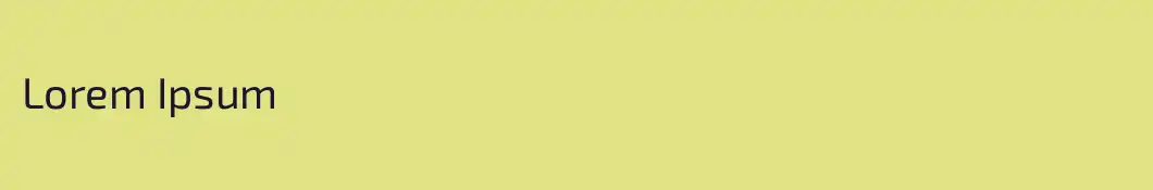 Lorem Ipsum